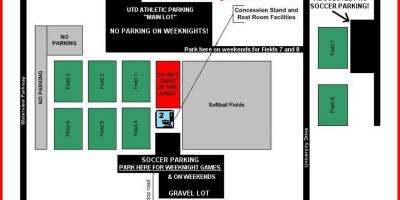 Mapa de UTD aparcamento