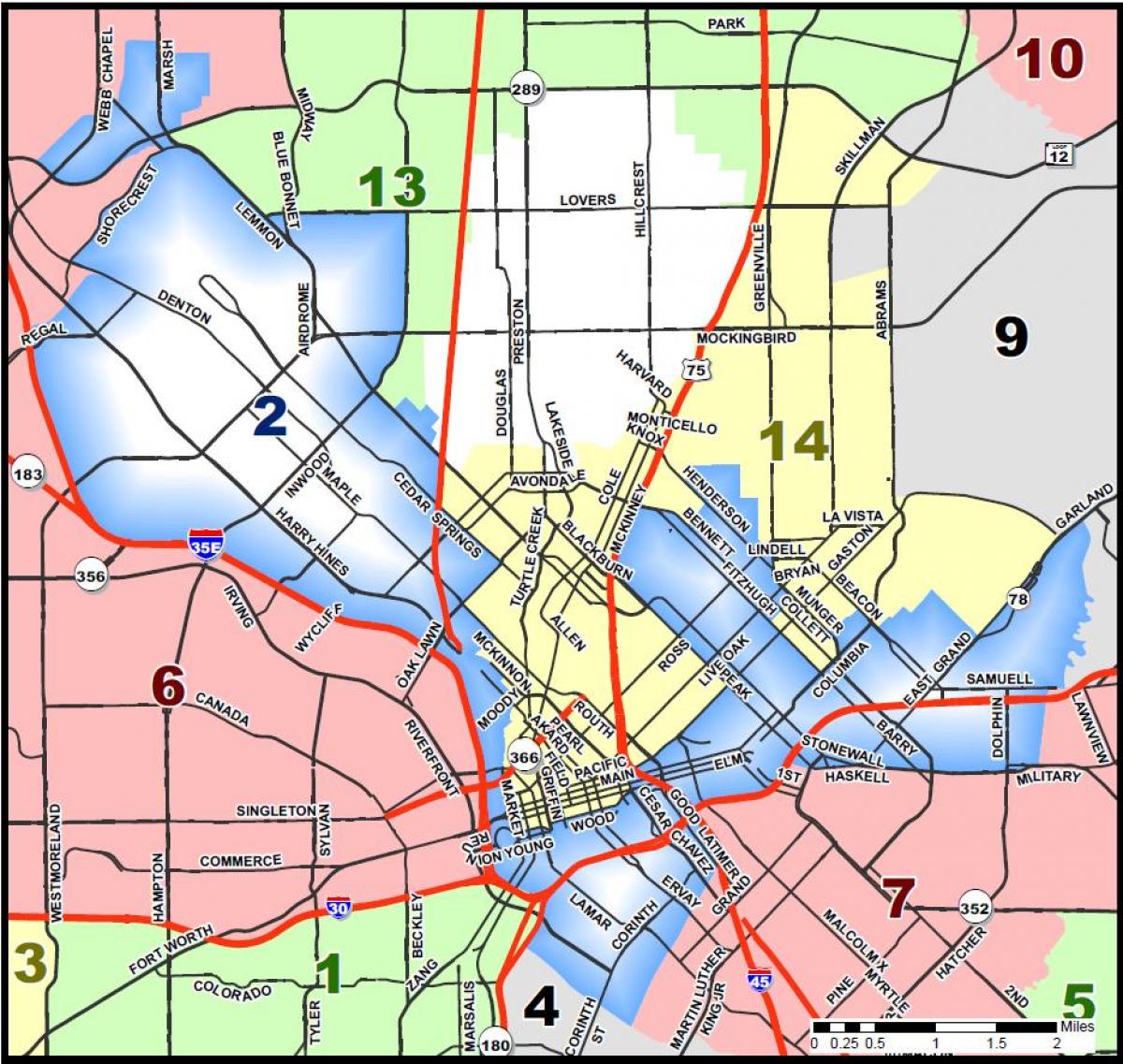 Dallas concello provincia mapa
